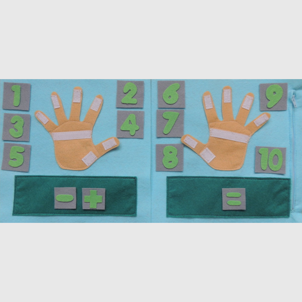 MANITAS PARA CONTAR – A partir 2-3 años | Baby Mochy